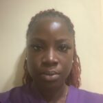 Passport photograph of Adeola Akande