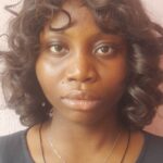 Passport photograph of Victoria Madu